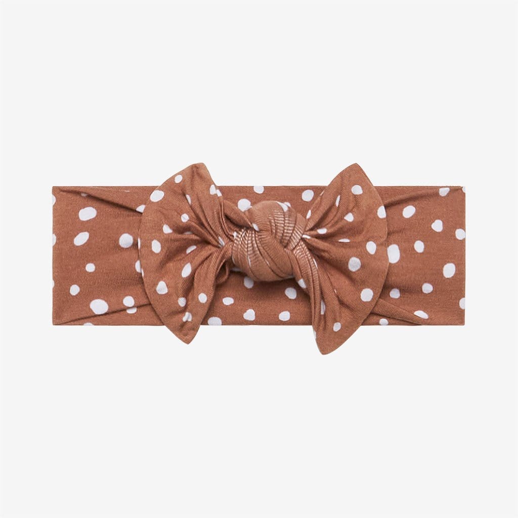 Headband of Polka Dot Baby Girl Swaddle Swaddle Headband Set Julia