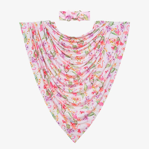 Leilani Swaddle Headband Set