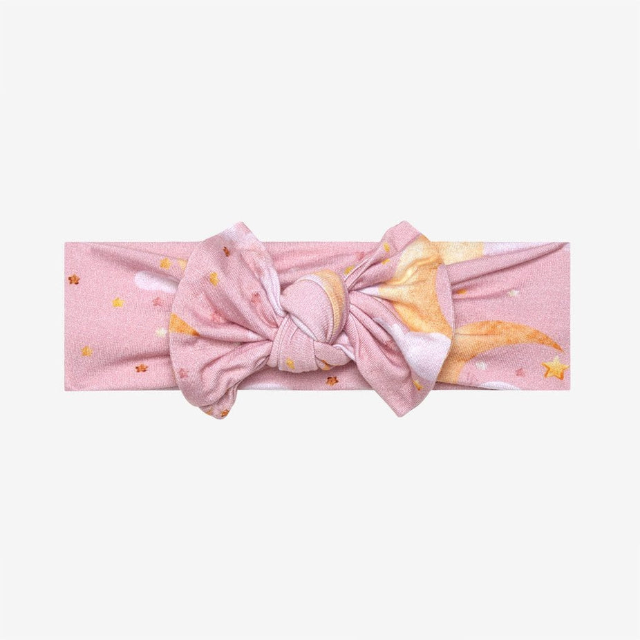 Moon Pink Baby Girl Headwrap