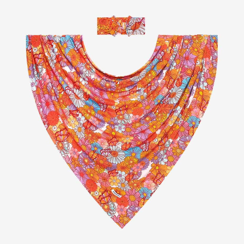 Meadow Swaddle Headband Set
