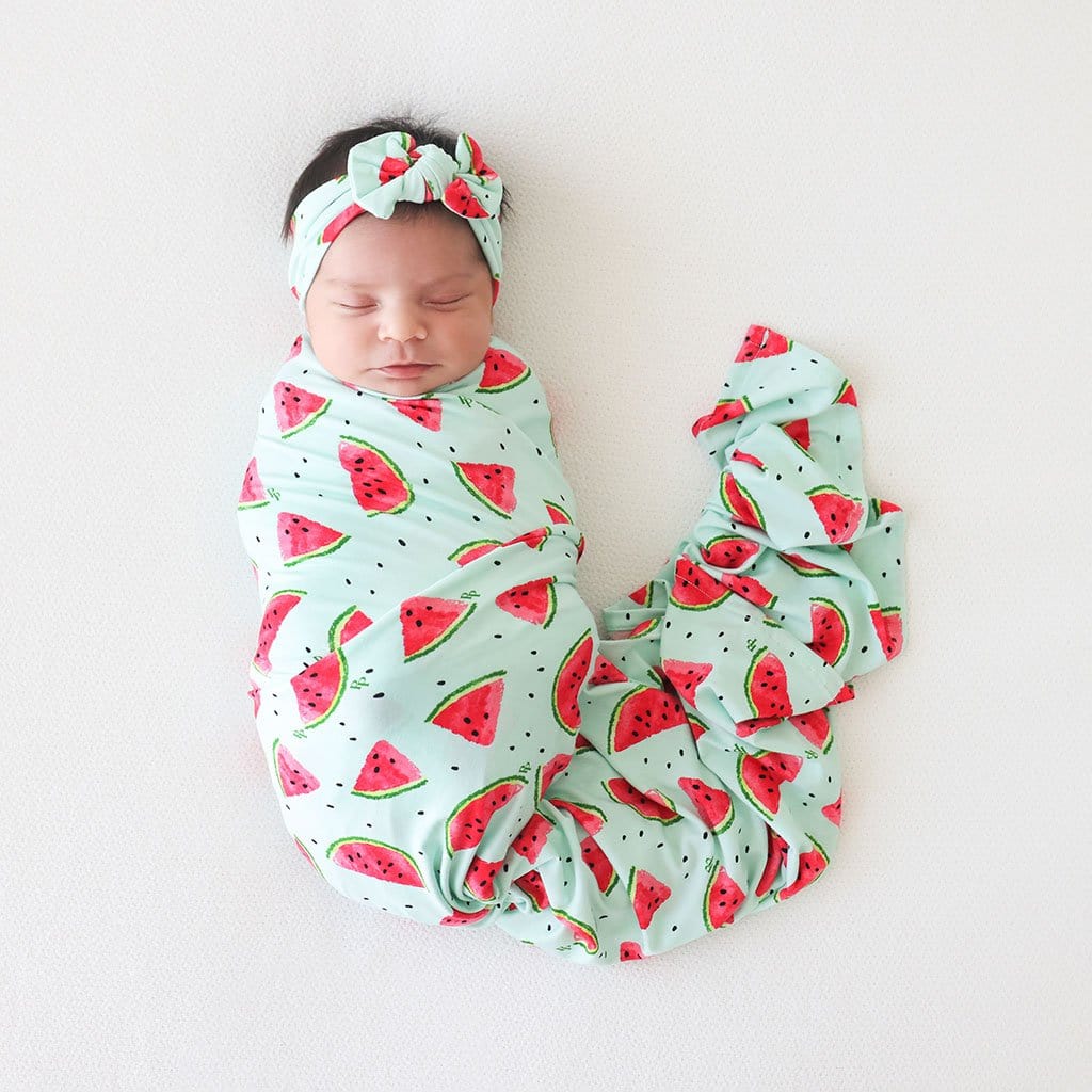 Baby on Mellony Swaddle Headband Set