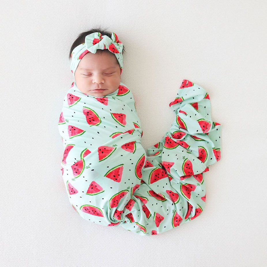 Baby on Mellony Swaddle Headband Set