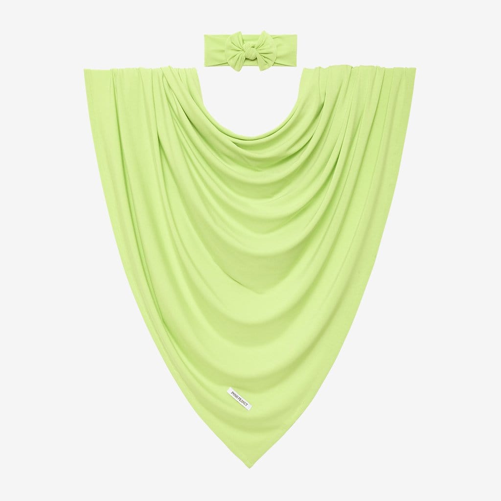 Pistachio Swaddle Headband Set