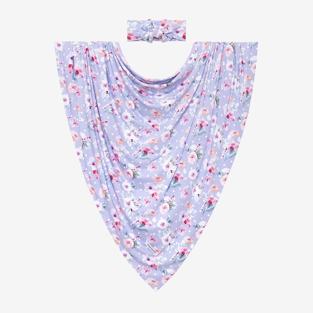 Samantha Swaddle Headband Set