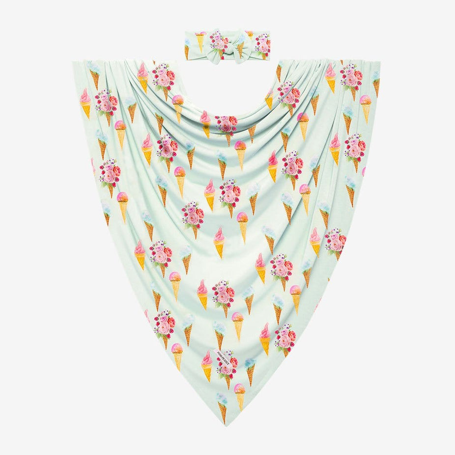 Sophia Swaddle Headband Set