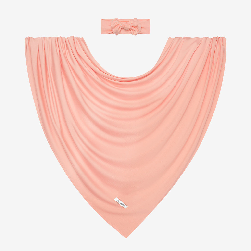 Spring Blossom Swaddle Headband Set