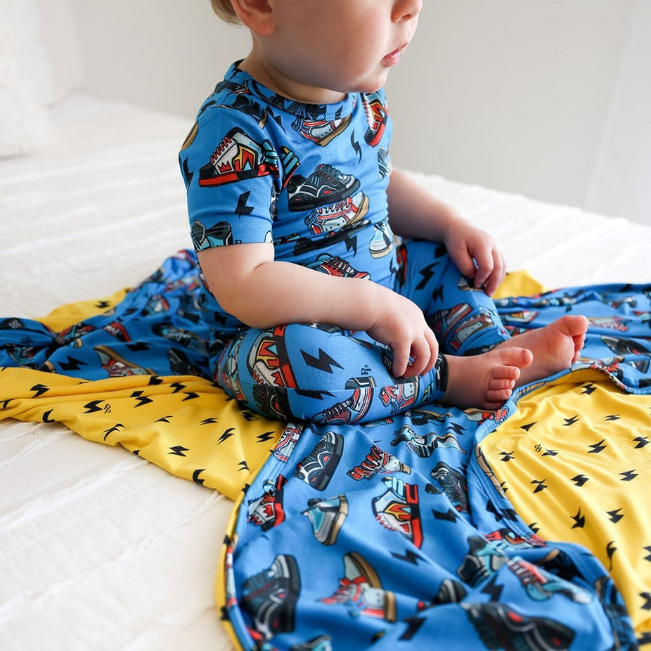 Baby on Bolt & Lightning Bolt Patoo