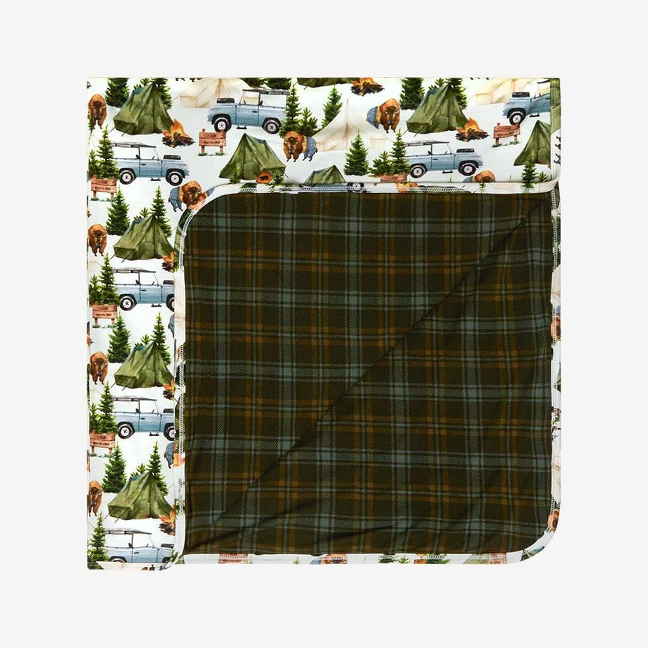 Camping Patoo™ Baby Blanket Camp Posh Peanut & Anderson