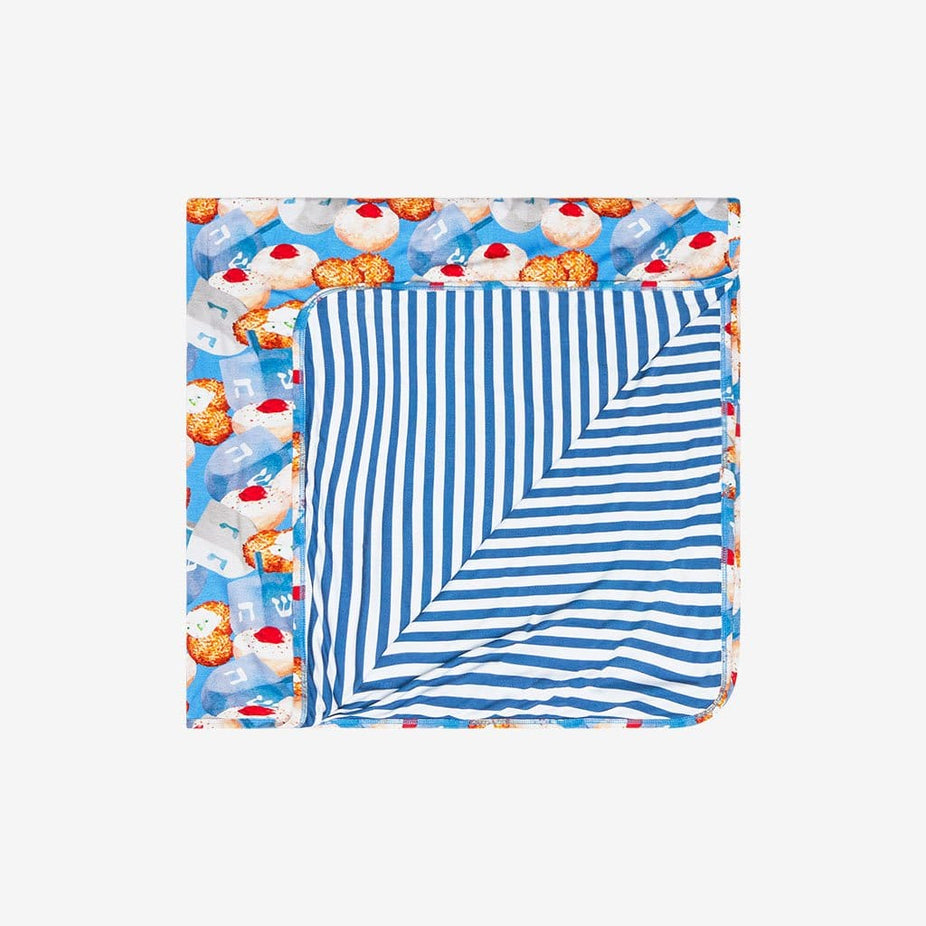 Hanukkah & Dark Blue Stripe Patoo™