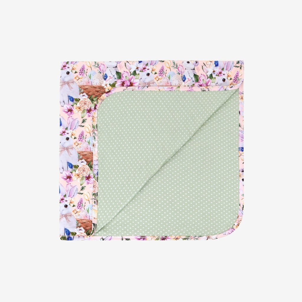 Folded Hazel & Dusty Sage Polka Dot Patoo