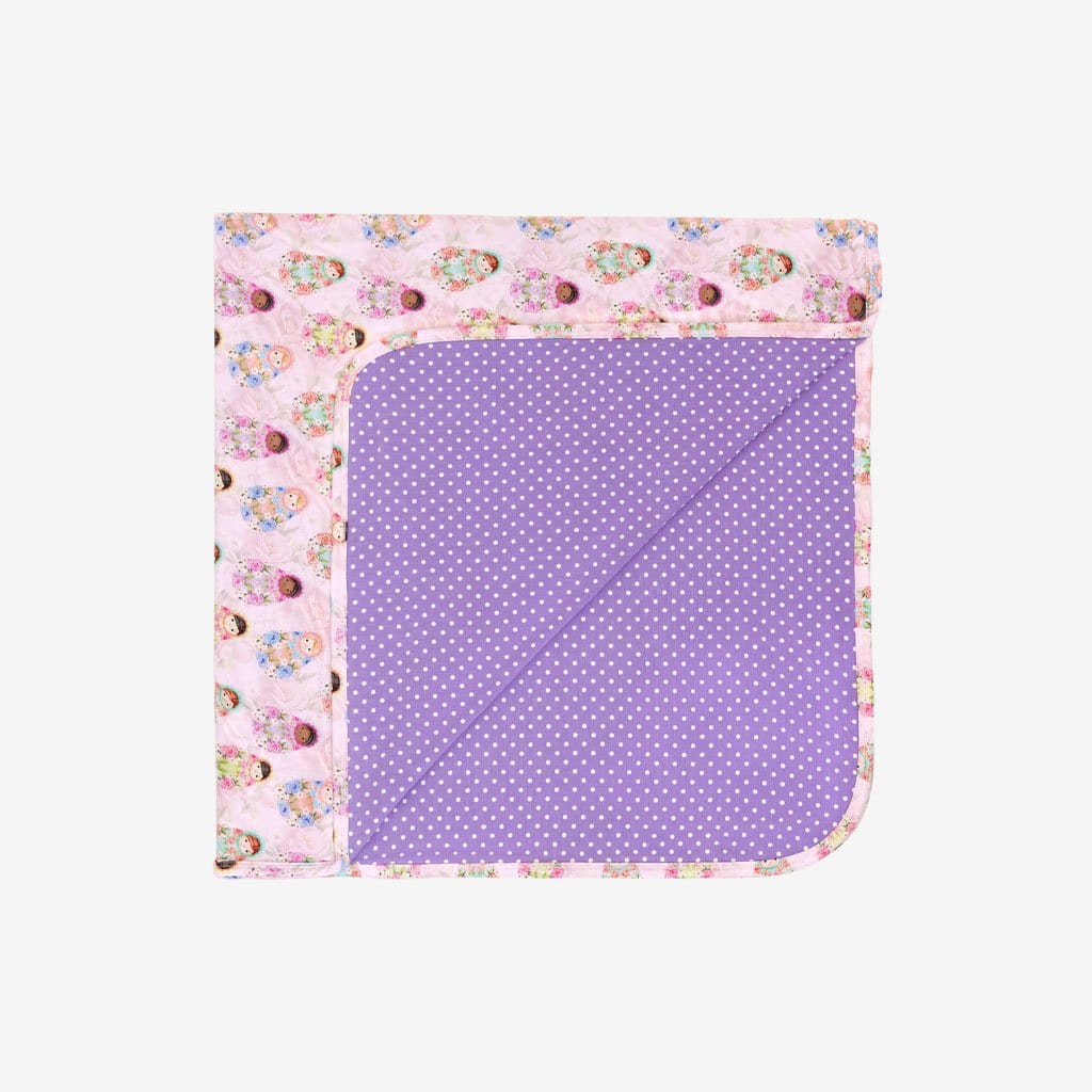 Matryoshka & Amethyst Polka Dot Patoo