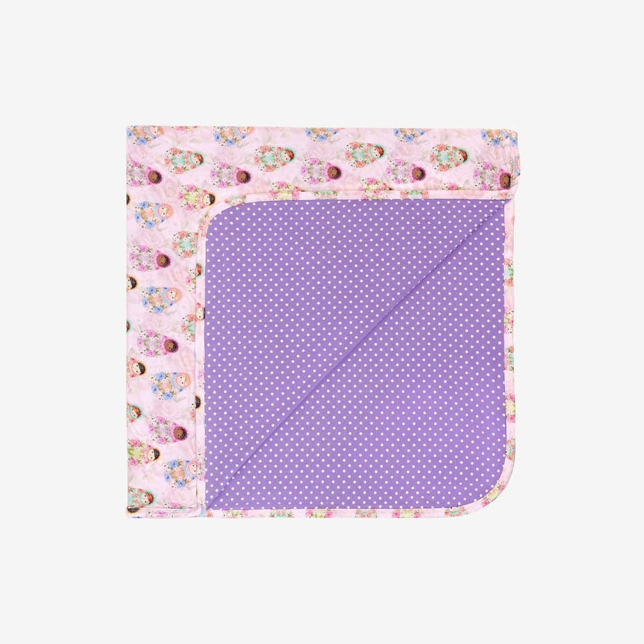 Matryoshka & Amethyst Polka Dot Patoo