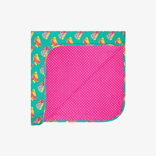 Valentina & Summer Fuchsia Polka Dot Patoo