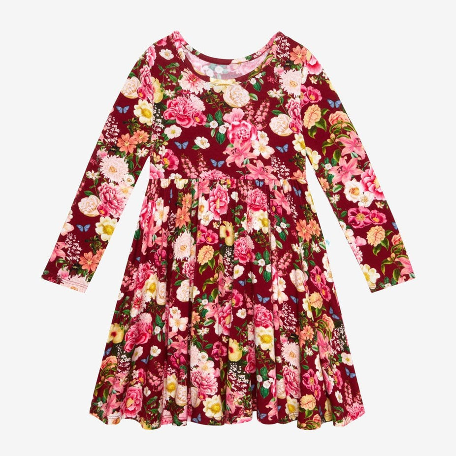 Ayla Long Sleeve Twirl Dress