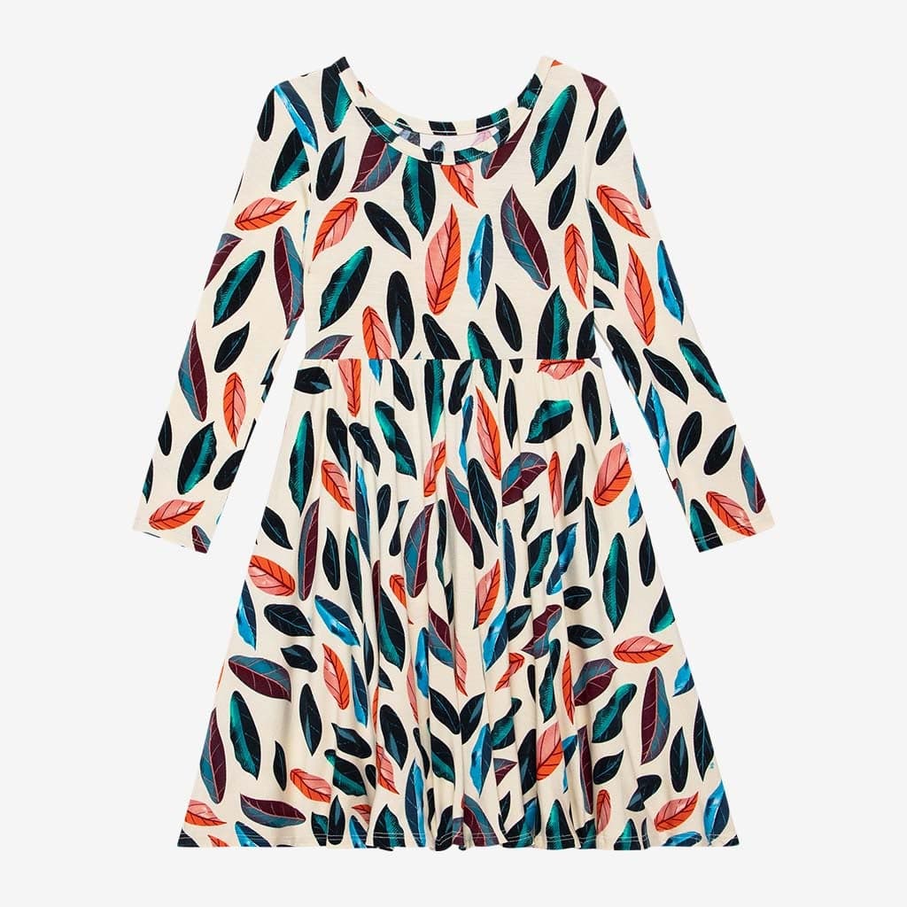 Casper Long Sleeve Twirl Dress
