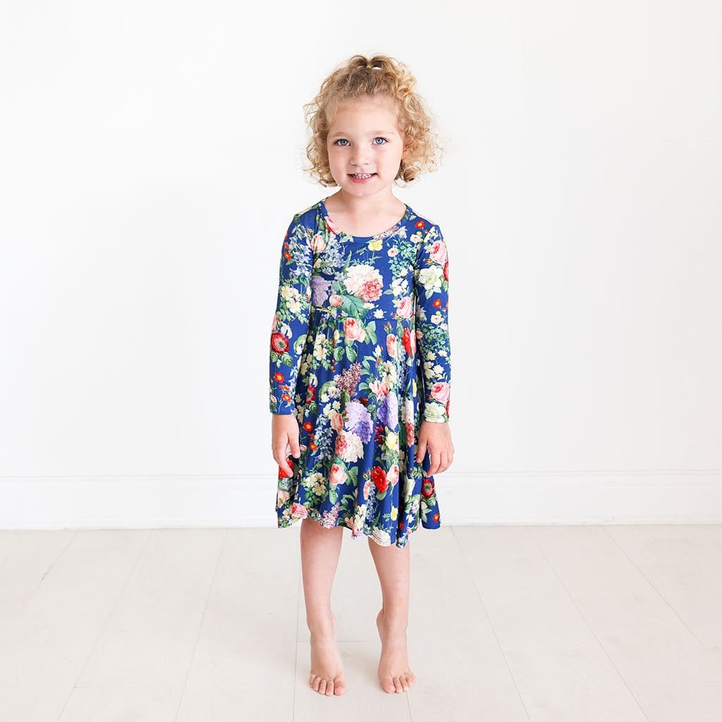 Carmen Long Sleeve Twirl Dress