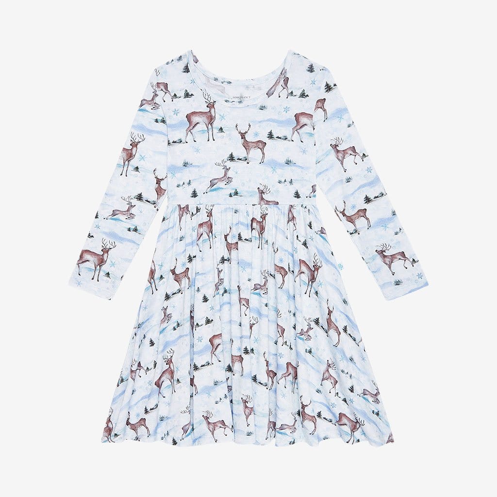 Vermont Long Sleeve Twirl Dress
