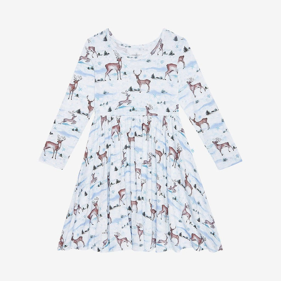 Vermont Long Sleeve Twirl Dress