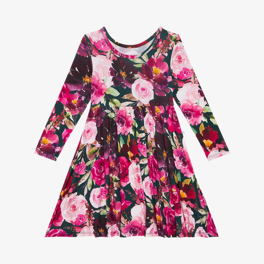 Zelda Long Sleeve Twirl Dress