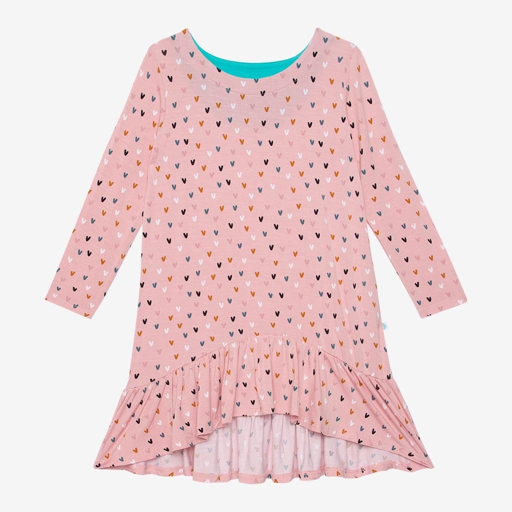 Cassidy Long Sleeve Hi-Low Dress