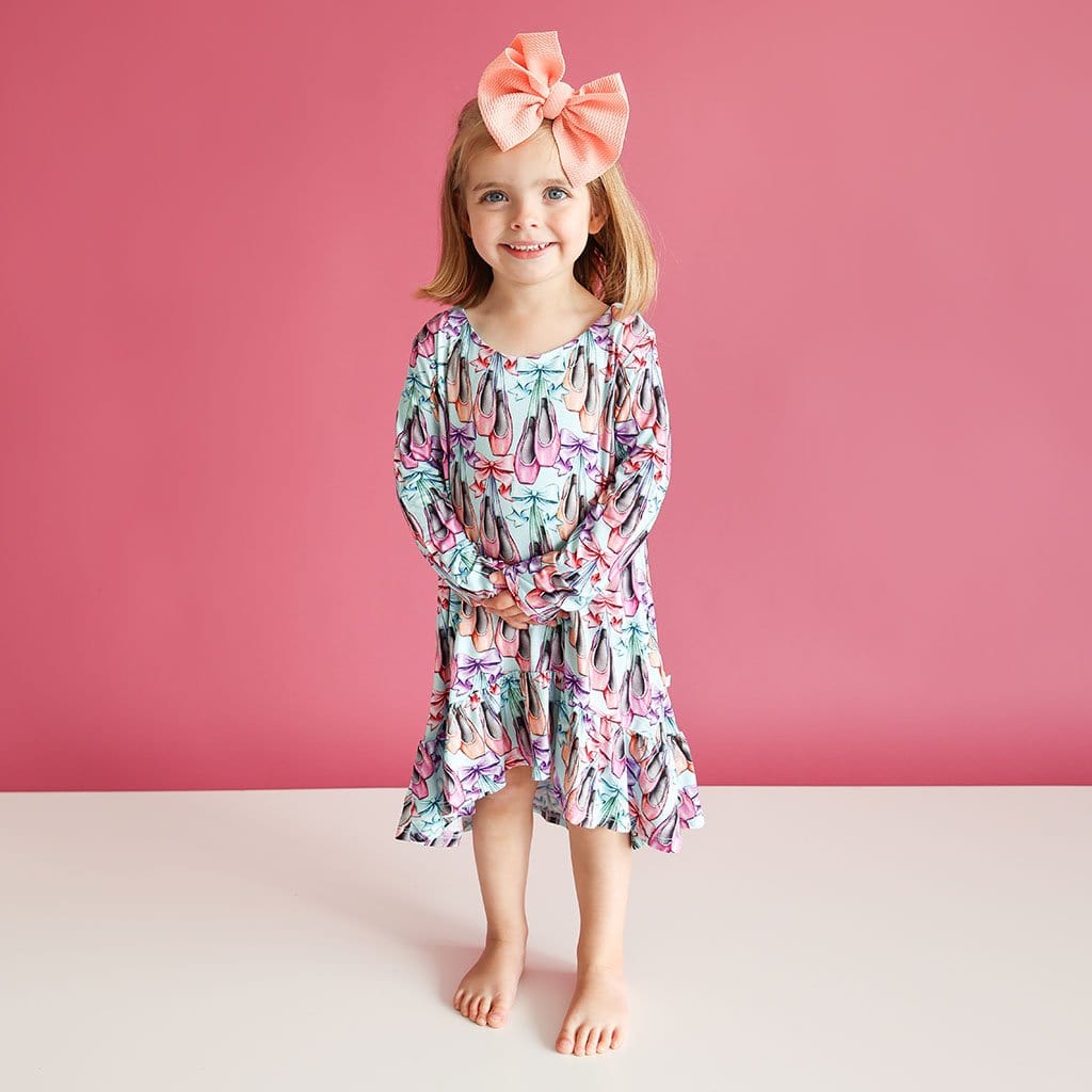 Irina Long Sleeve Hi-Low Dress