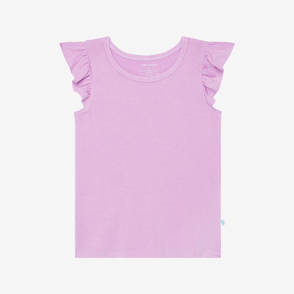 Lovely Lavender Ruffled Tee