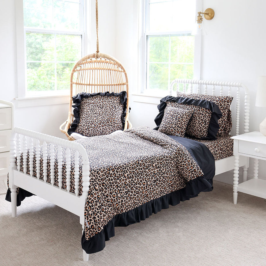 Lana Leopard Tan Bedding Bundle