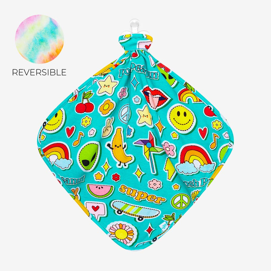 Sticker Medley & Rainbow Tie Dye Lovey