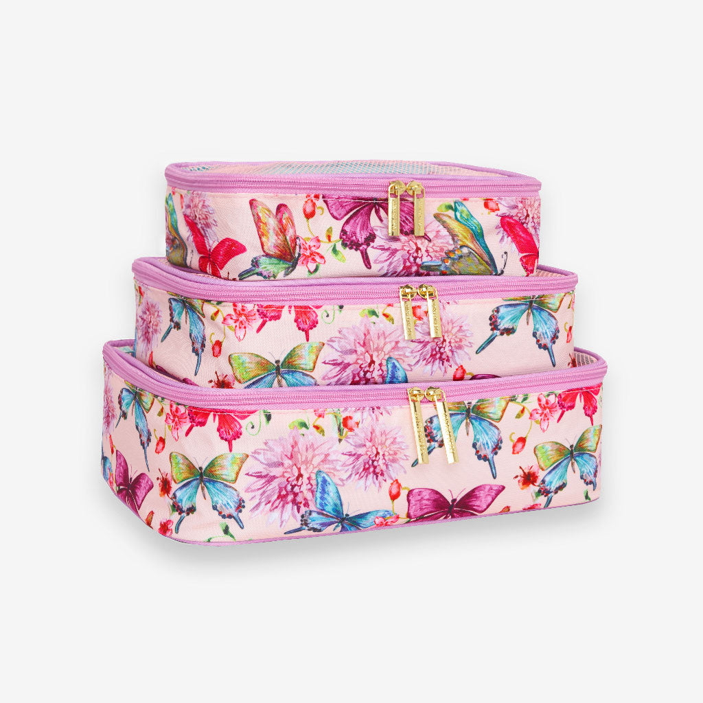 Watercolor Butterfly Travel Cubes