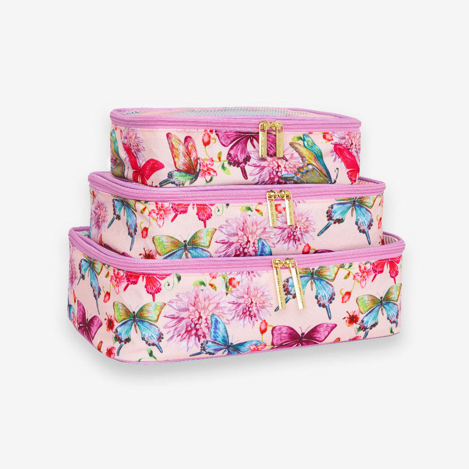 Watercolor Butterfly Travel Cubes