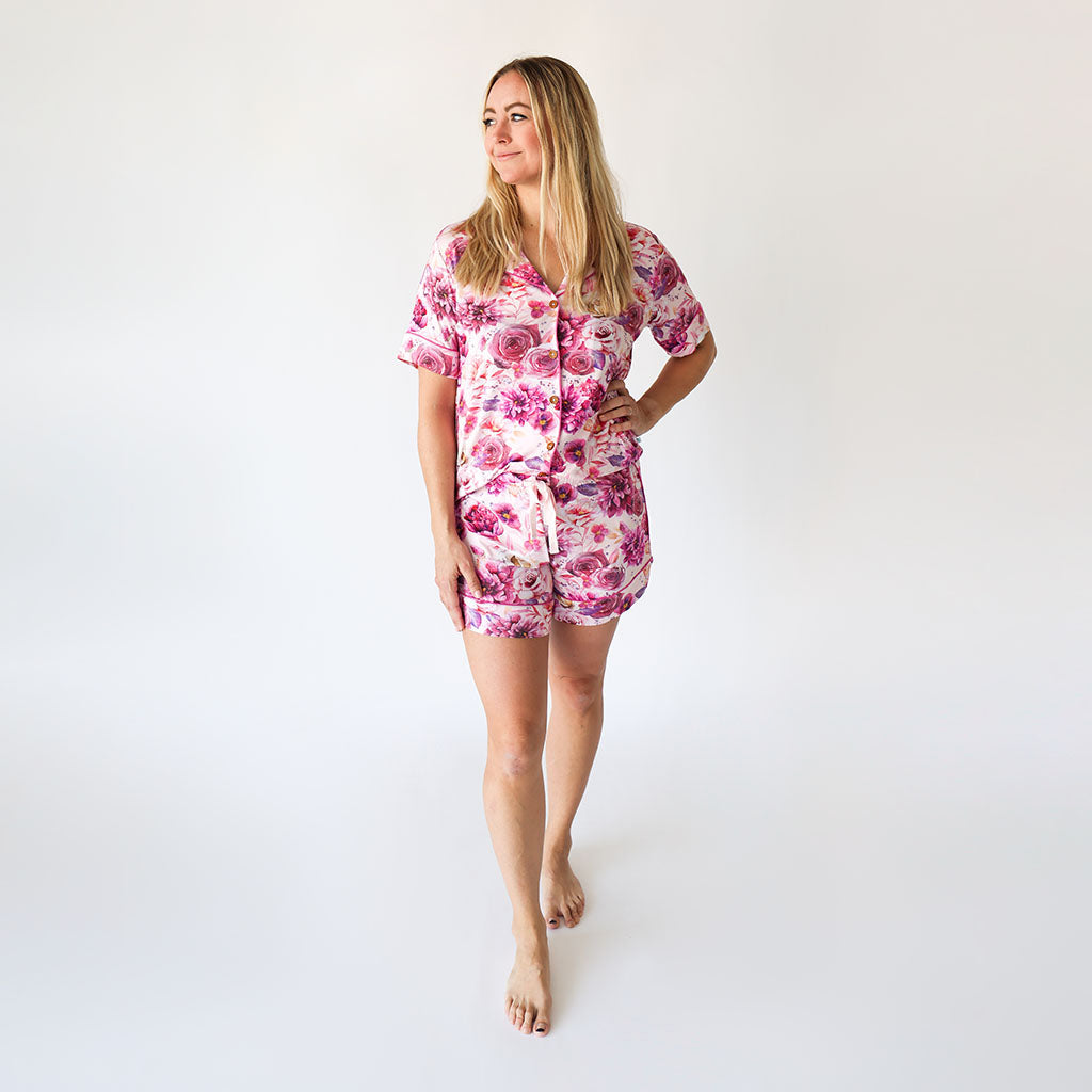 Amira Women's Luxe Pajama Short Set