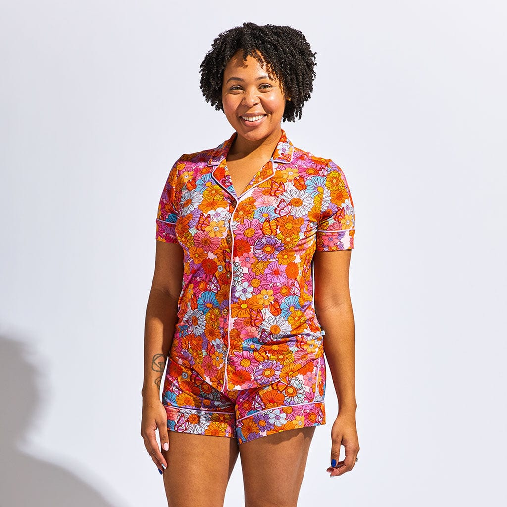 Meadow Women's Luxe Pajama Short Set