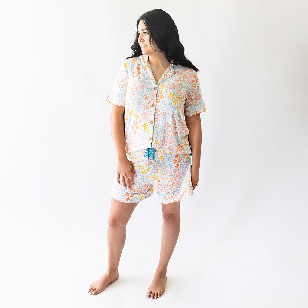 Zenni Women's Luxe Pajama Short Set