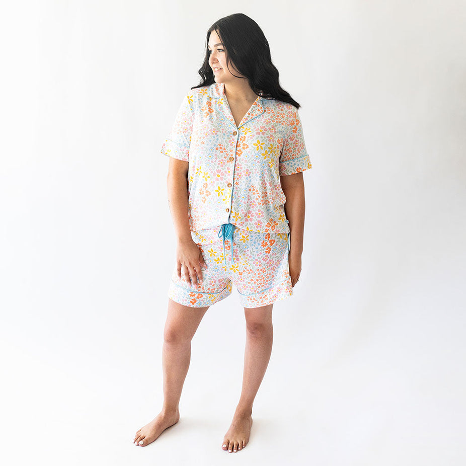 Zenni Women's Luxe Pajama Short Set