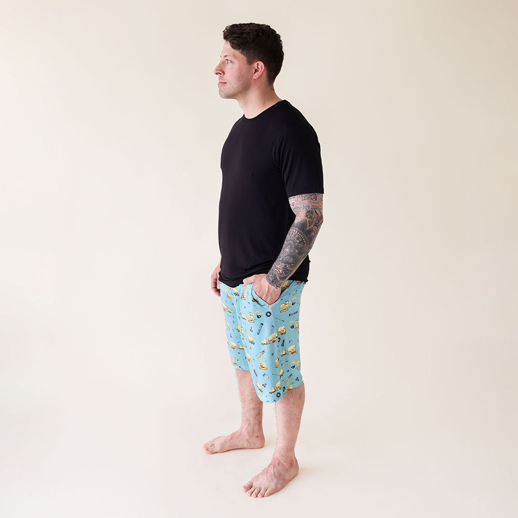 Posh Construction Men's Short Loungewear