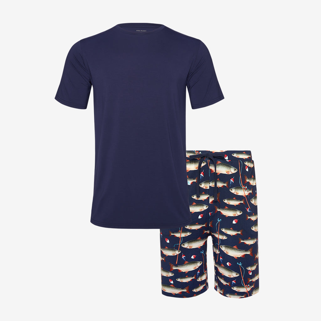 Posh Fishing Men's Short Loungewear