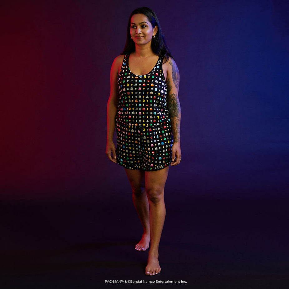 PAC-MAN™ Women's Tank Ruffled Short Set