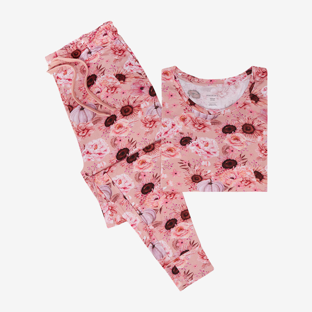 Liliana Women's Long Sleeve Scoop Loungewear