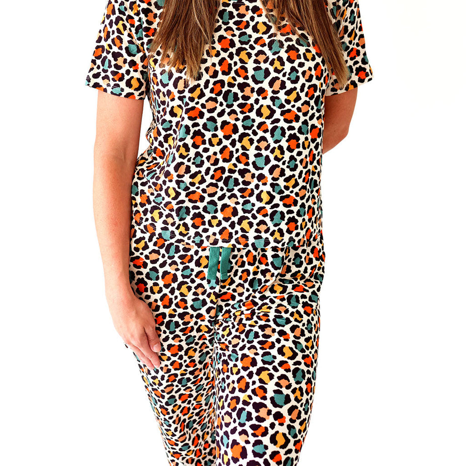 Declan Women's Short Sleeve Scoop Loungewear