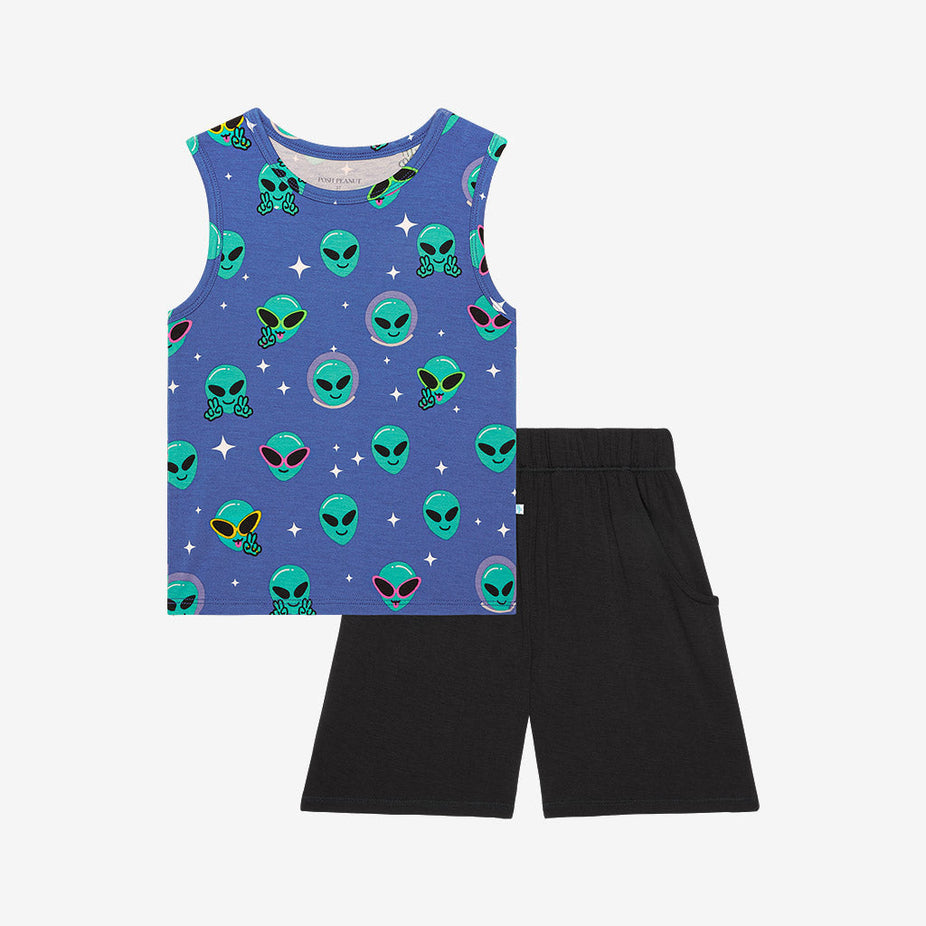 Area 51 Tank Top Short Set