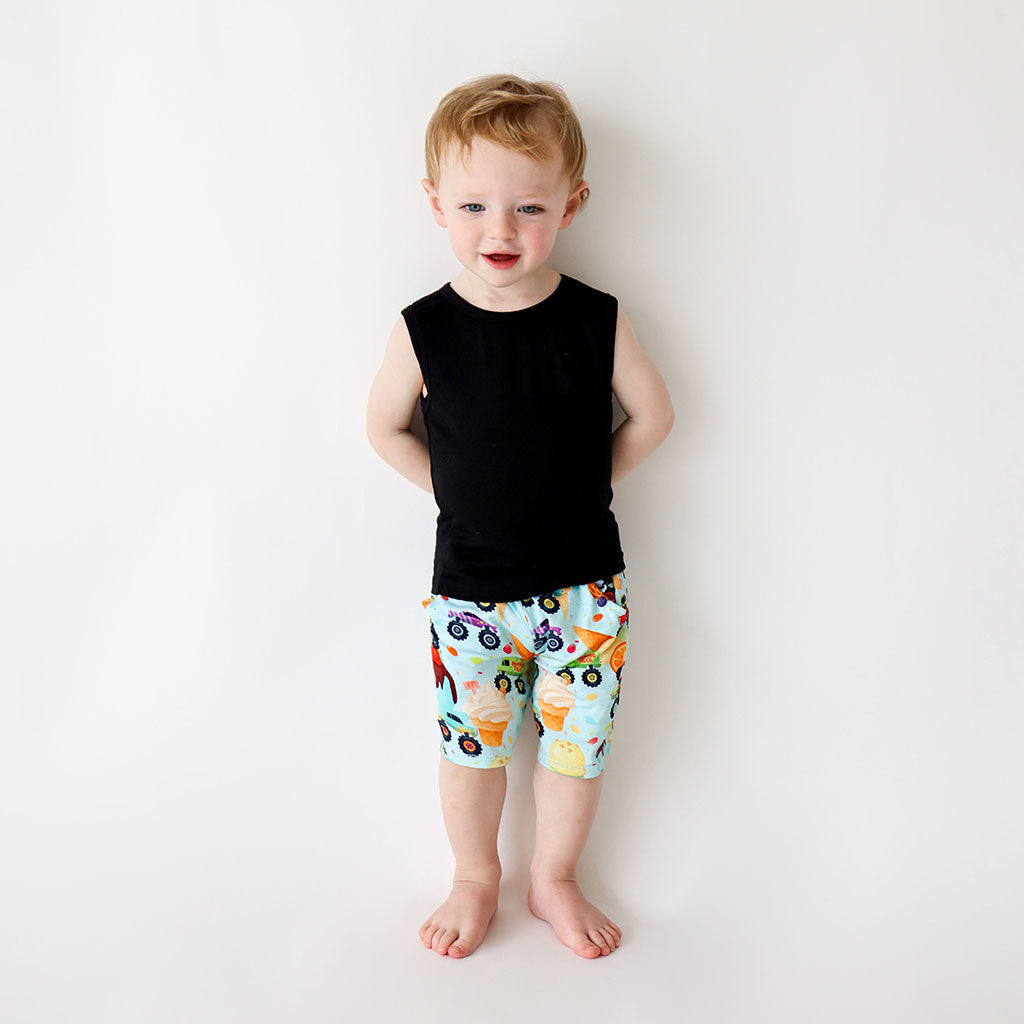 Monster Trucks Tank Top Short Set