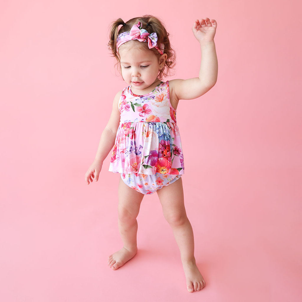 Brisa Peplum Bummie Set