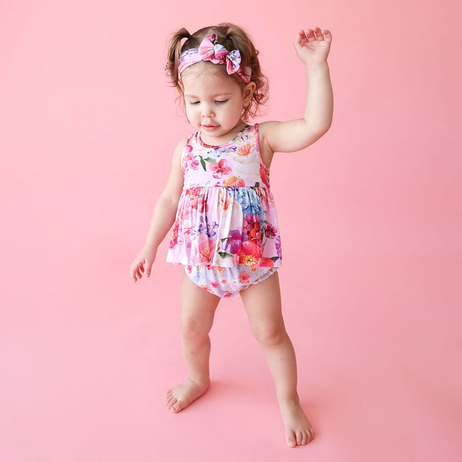 Brisa Peplum Bummie Set