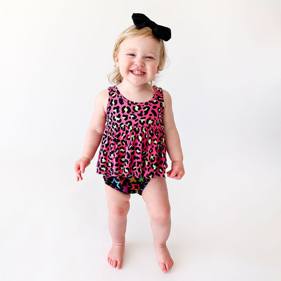 Calista Peplum Bummie Set