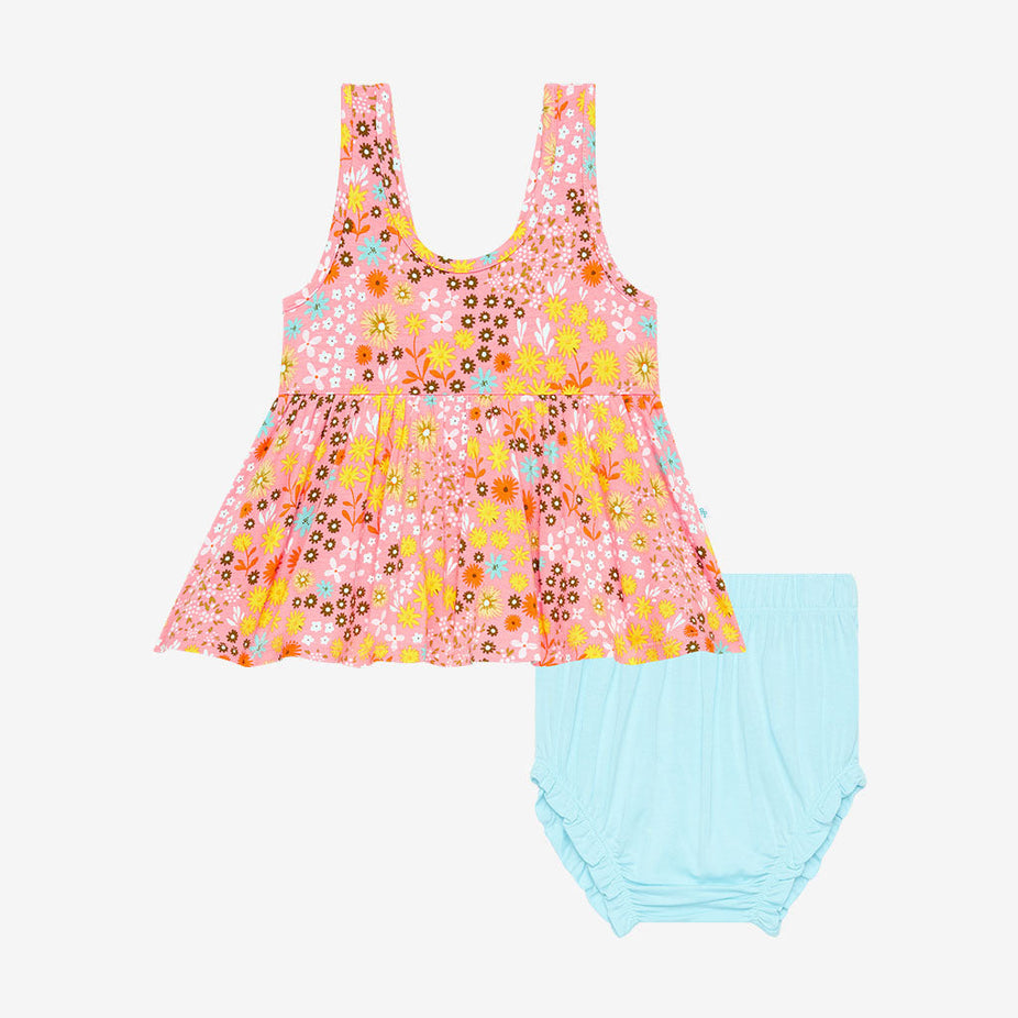 Dawn Peplum Bummie Set