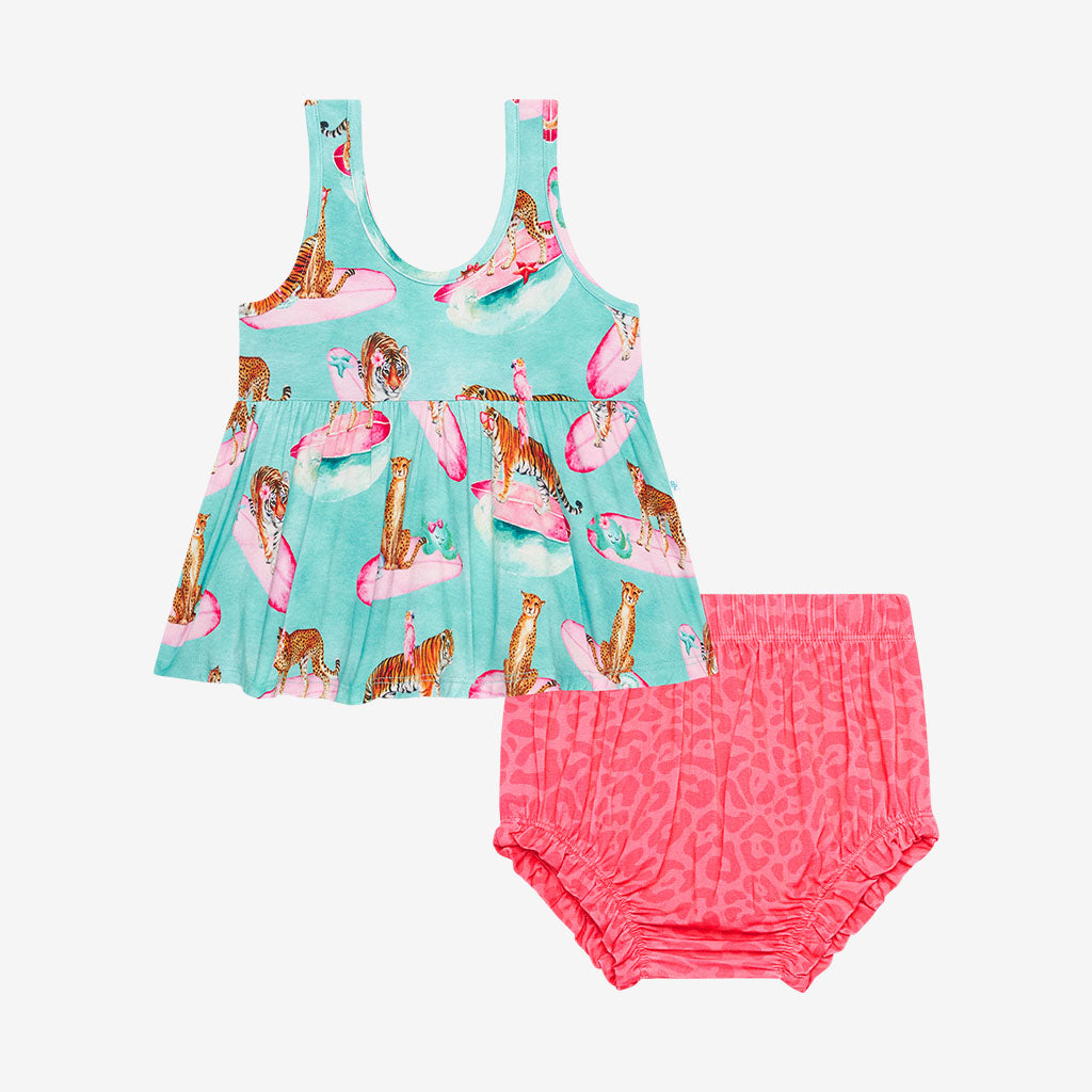 Kimmy Peplum Bummie Set