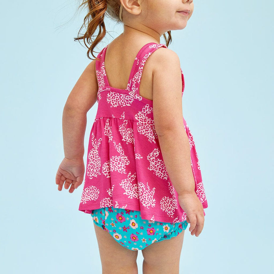 Lana Bunny Peplum Bummie Set