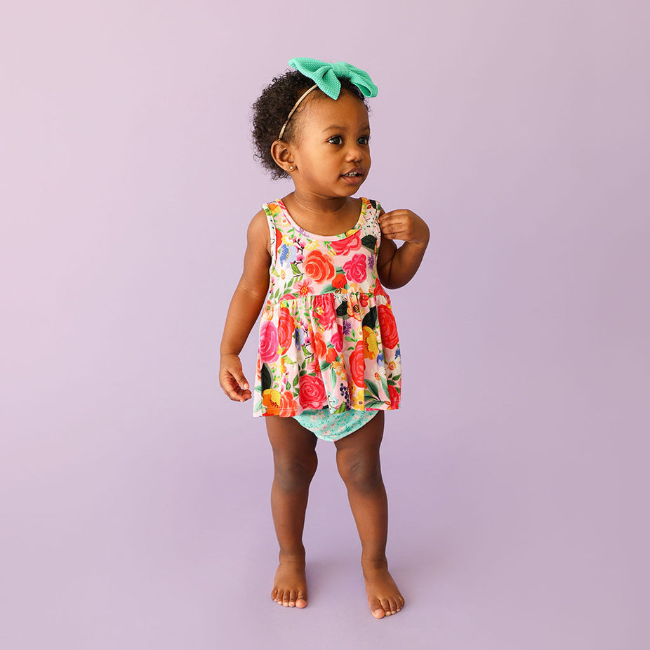 Petra Peplum Bummie Set