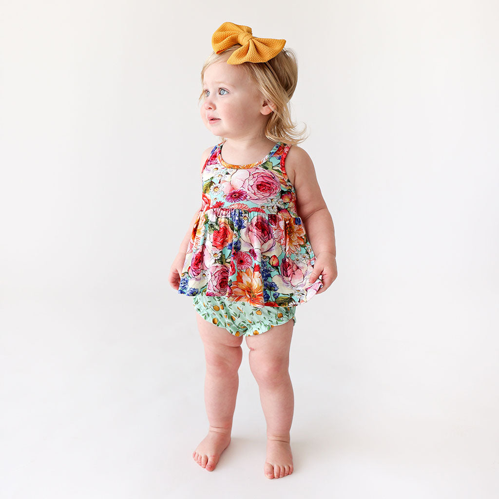 Shirley Peplum Bummie Set