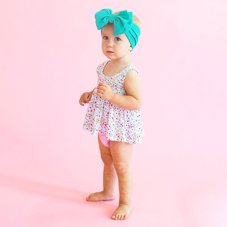 Steffi Peplum Bummie Set